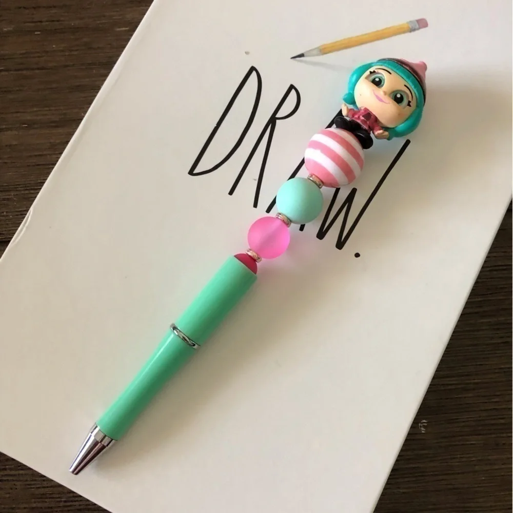 Disney Doorables: Wreak it Ralph: Candlehead handmade beaded pen